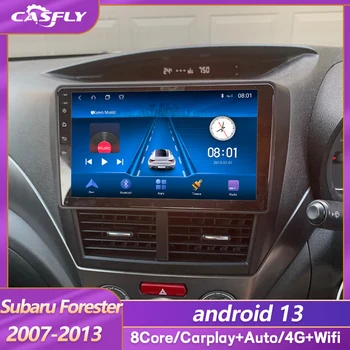 Android Автомагнитола для Subaru Forester 3 SH 2007-2013 Для Impreza GH GE Мультимедийный плеер 2 Din Carplay С Сенсорным экраном Головное устройство