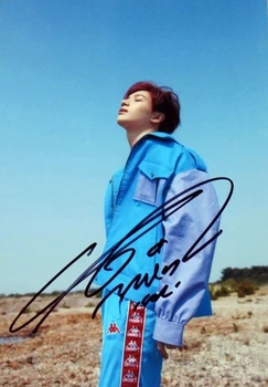 фотография SHINEE Lee Taemin с автографом от руки The Story of Light collection K-POP 4*6 бесплатная доставка 072018