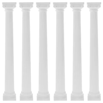 Статуя Римского Столба Мини-Колонна Реквизит Для Фотосессии Песочный Стол Декор Римского Столба Статуя Римского Столба Колонны Скульптура Домашнего Декора