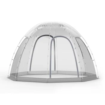 Открытый домик-пузырь, Палатка 