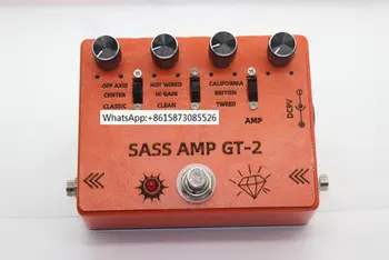DIY Hand Effect Maker SansAmp GT-2 Дублирующий динамик электрогитары Имитирует Искажение Одной печатной платы