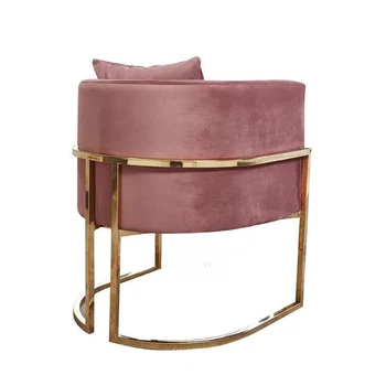Скандинавский золотой стул для отдыха с простой спинкой, Легкие роскошные кресла для переговоров, туалетный столик для спальни, Стул для макияжа, стул для гостиной