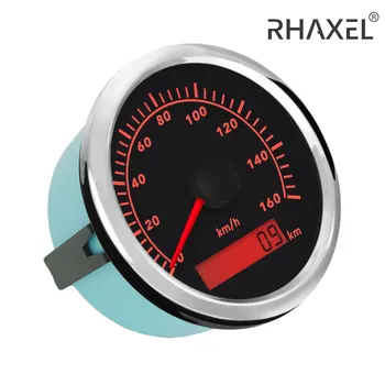 RAXEL GPS Спидометр Датчик пробега 120kmh 0-160 км/ч 0-200 км/ч 0-300 км/ч 200 миль/ч для Легковых автомобилей, Грузовиков, Лодок, Мотоциклов, 9-32 В 85 мм