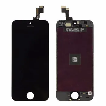 Оригинал Для iPhone 5S 5C 5 ЖК-Дисплей С Сенсорным Экраном Digitizer В Сборе Черно-Белый Бесплатная Доставка