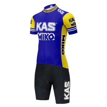 2021 Team KAS MIKO Cycling Skinsuit Летняя Уличная Велосипедная Одежда Для Фитнеса Triathlon Uniforme Ciclismo 20D ГЕЛЕВОЕ Боди