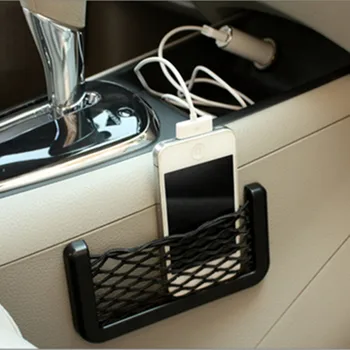Автомобильная Сумка для переноски телефона с Сетчатыми Наклейками для Mercedes Benz Поколения GLE63 GLE450 C450 C350 A45 CLA CLA45 C350e A