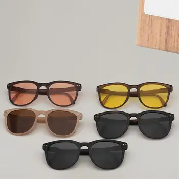 Складные сверхлегкие солнцезащитные очки, Удобные Модные Солнцезащитные очки нового стиля с защитой от ультрафиолета и зеркальной коробкой