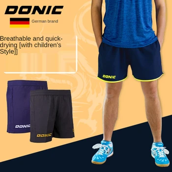 Новое поступление, одежда для настольного тенниса donic, спортивная одежда, быстросохнущая мужская рубашка для пинг-понга с короткими рукавами, Спортивная майка для бадминтона 92180