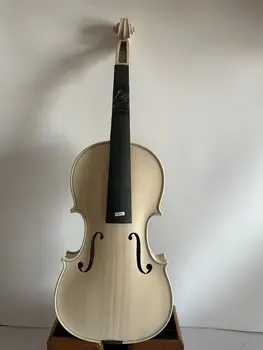скрипка 4/4 белого цвета, модель Stradi, задняя часть из пламенного клена, еловый верх, ручная работа K3429