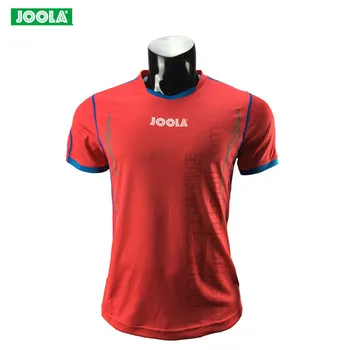 ГОРЯЧАЯ рубашка для настольного тенниса JOOLA, рубашка для Бадминтона с коротким рукавом, Для Молодых Мужчин, Быстросохнущая Спортивная Одежда для пинг-понга для мужчин и женщин