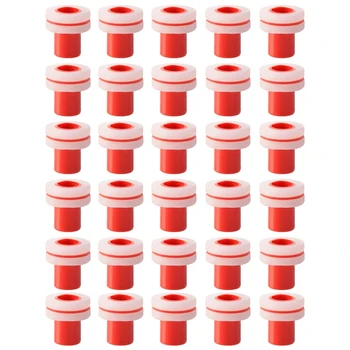 30 Штук Многоразовых Трубных Фитингов Кран-Заглушки Для Труб С Резьбой BSP Фитинг Для Труб