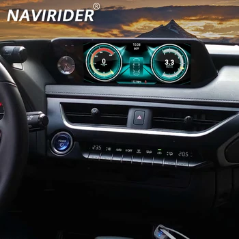 Для Lexus UX250H UX260h 2020 Android 12 Мультимедиа 10,25 Дюймовый Экран Автомагнитолы Видеоплеер Стерео GPS Навигация Авторадио 2Din