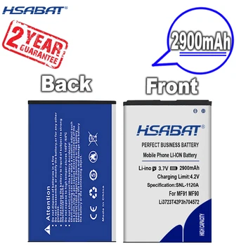 Новое поступление [HSABAT] Сменный аккумулятор Li3723T42P3h704572 емкостью 2900 мАч для ZTE MF91 MF90 4G WIFI