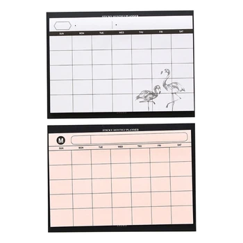 Недатированный Календарь Настольные Блокноты Модернизированная Доска Для Блокнотов Для Планирования 30 Листов Отрывных Страниц