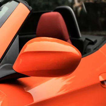 Глянцевый оранжевый рулон виниловой пленки с воздушным покрытием, глянцевая фольга для наклеивания наклеек на кузов автомобиля