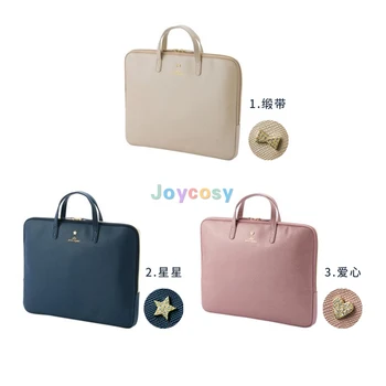 Бижутерия японской марки для переноски компьютерных чехлов, водонепроницаемая сумка-мессенджер из искусственной кожи, деловой офисный портфель