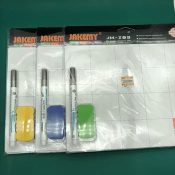 Магнитный Проектный Коврик JAKEMY JM-Z09 Для Планшета iPhone Repair Screw Work Pad С Маркером-Ластиком Для Крепления Крошечных Винтиков