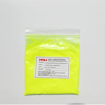 Продам качественный лимонно-желтый неоновый пигмент, порошки, флуоресцентный пигмент, 1 лот = 200 грамм HLP-8003, лимонно-желтый, бесплатная доставка
