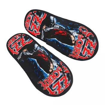 Ozzy Osbourne Essential 3D Принт, Удобные и нескользящие женские Пушистые тапочки, Домашняя обувь