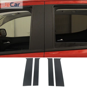 JeCar Carbon Fiber, Защитные наклейки для оконных стоек автомобиля, Внешние Аксессуары для Chevrolet Colorado/GMC/CANYON 2014-2022