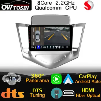Qualcomm 8Core Android для Chevrolet Cruze J300 2008-2014 Автомагнитола GPS CarPlay Auto 360 Панорамная камера 4G LTE WiFi Головное устройство