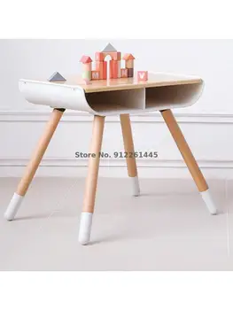 Многофункциональный детский обеденный стол в скандинавском стиле детский обеденный стул детское сиденье для еды простое обучение детей письму