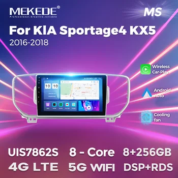 Mekede 4G Android 12 для KIA KX5 Sportage 2016 2017 2018 Автомобильный Радиоприемник 2Din Стерео GPS Навигация Мультимедийный Плеер Головное Устройство WIFI