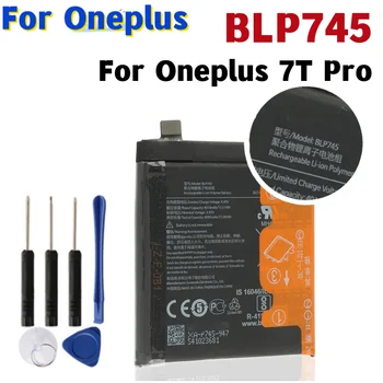 BLP745 4010mAh Оригинальный Аккумулятор Для Телефона Oneplus 7T Pro One Plus 7T PRO Аккумуляторы для Мобильных Телефонов OnePlus Большой Емкости Бесплатные Инструменты
