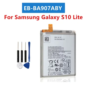 Сменный Аккумулятор EB-BA907ABY Для Samsung Galaxy S10 Lite 4500 мАч Аккумулятор Для Телефона + Бесплатные Инструменты