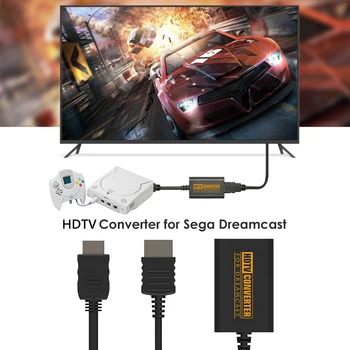 Адаптер HDMI для Sega Dreamcast NTSC 480i 480P конвертер высокой четкости Dongle