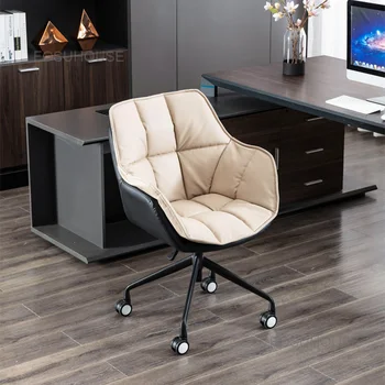 Современное роскошное Компьютерное кресло Стулья для домашнего офиса Подъемное Поворотное кресло Офисная мебель Подъемное кресло с откидной спинкой Простое игровое кресло