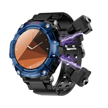 Смарт-часы T96 с Bluetooth-Наушниками Bluetooth Call 1,52-дюймовый Полноэкранный Сенсорный Фитнес-Трекер Спортивные Умные Часы Для Мужчин И Женщин