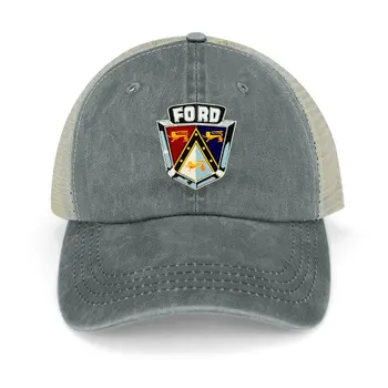 Ковбойская шляпа с эмблемой Ford, дизайнерская шляпа, военные тактические кепки, мужская шляпа, женская