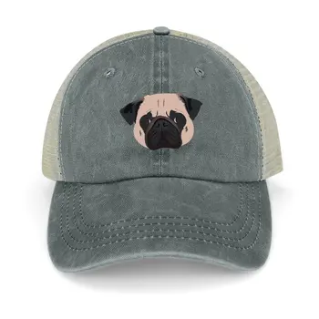 Ковбойская шляпа Winston the Pug, праздничная шляпа из пенопласта, мужская шляпа дальнобойщика