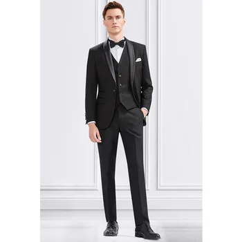 2298-R-Осенний клетчатый костюм высокого класса, мужской деловой повседневный костюм, трендовый облегающий костюм на заказ