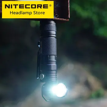 Nitecore mt21c Ультра яркий маленький прямой многофункциональный фонарик с возможностью поворота на 90 градусов, яркий магнитный всасывающий фонарик