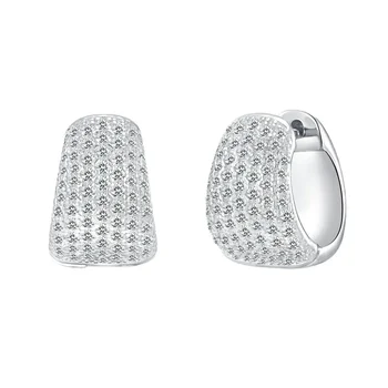 Такие же серьги Неймара с бриллиантами из серебра 925 пробы, легкая роскошь и нишевый дизайн, ощущение высокого класса 