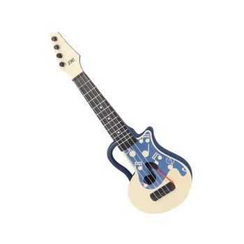 Мини-гавайская гитара, игрушка-гитара, пластиковые Гитары для раннего обучения, Музыкальный инструмент, игрушка для начинающих мальчиков и девочек, детская игрушка