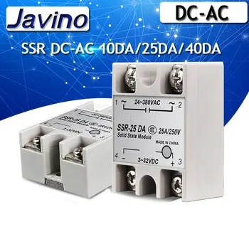 Твердотельное реле постоянного тока AC ssr-10da / 25da / 40da модуль регулирования напряжения DC-AC