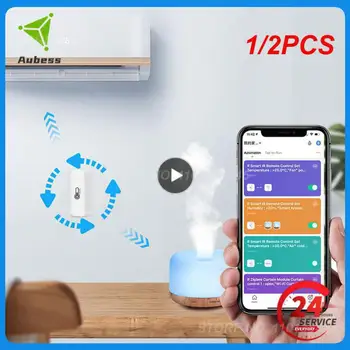 1 / 2ШТ Tuya Smart Wifi Датчик температуры и влажности, контроллер гигрометра в помещении, мониторинг для Alexa Home