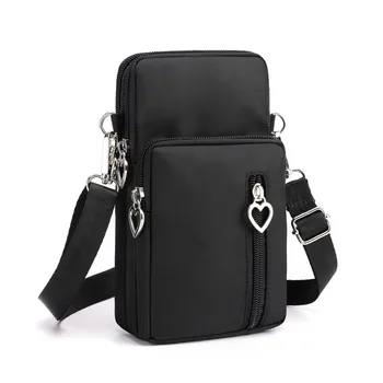Новая сумка для мобильного телефона, женская сумка-мессенджер, портмоне на шее, вертикальная сумочка, новая универсальная мини-сумка через плечо