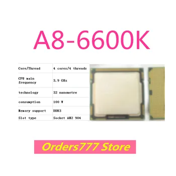Новый импортный оригинальный процессор A8-6600K 6600K 6600 4 ядра 4 потока Сокет AM3 3,9 ГГц 100 Вт 32 нм DDR3 R4 гарантия качества