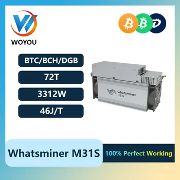 Используемая машина для майнинга биткойнов WhatsMiner M31S 78TH / S 70TH / S M32 72TH / S Asic для майнинга криптовалют WhatsMiner M30S BTC