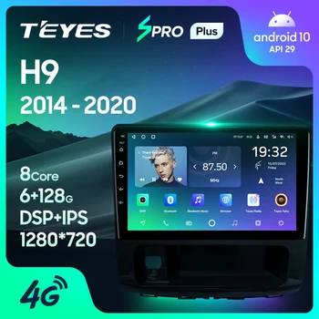 TEYES SPRO Plus Для GREAT WALL Для Hover Haval H9 2014-2020 Автомобильный Радиоприемник Мультимедийный Видеоплеер Навигация GPS Без 2din 2 din dvd