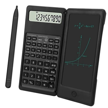 Научный калькулятор С 10-Значным ЖК-Дисплеем Инженерный Калькулятор С Письменным Планшетом Для Средней Школы И Колледжа