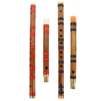 1 шт. Красивая бамбуковая флейта в китайском стиле, вводная флейта для начинающих (клавиша D)