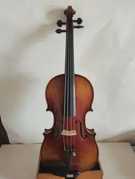 Новая модель скрипки Stradi 4/4, 1 шт., задняя часть из пылающего клена, еловый верх ручной работы K2550