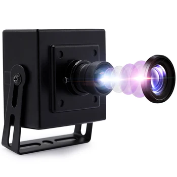Веб-камера ELP 4K Ultra HD IMX317 3840x2160 Высокоскоростная Mjpeg 30 кадров в секунду Без Искажений Мини-Веб-Видеокамера USB-Камера для Сканирования документов
