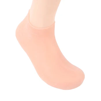 1 пара носков для ухода за ногами и руками, перчатки, увлажняющие носки с силиконовым гелем, средства по уходу за кожей ног, средства защиты рук от растрескивания, спа, домашнее использование