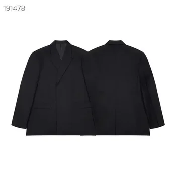 Модные мужские пальто и куртки as0600 2023 для подиума, роскошная мужская одежда в европейском стиле для вечеринок